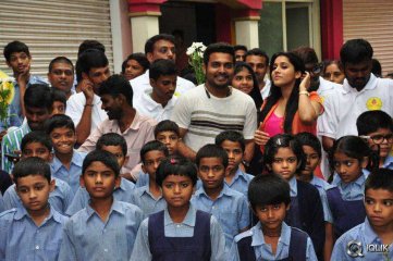 Rashmi Goutham And Getup Srinu At Akshara Kalasha Foundation